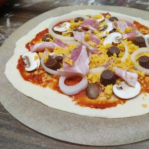 Pizza Erdnusstörtchen