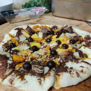 Pizza Nachtisch